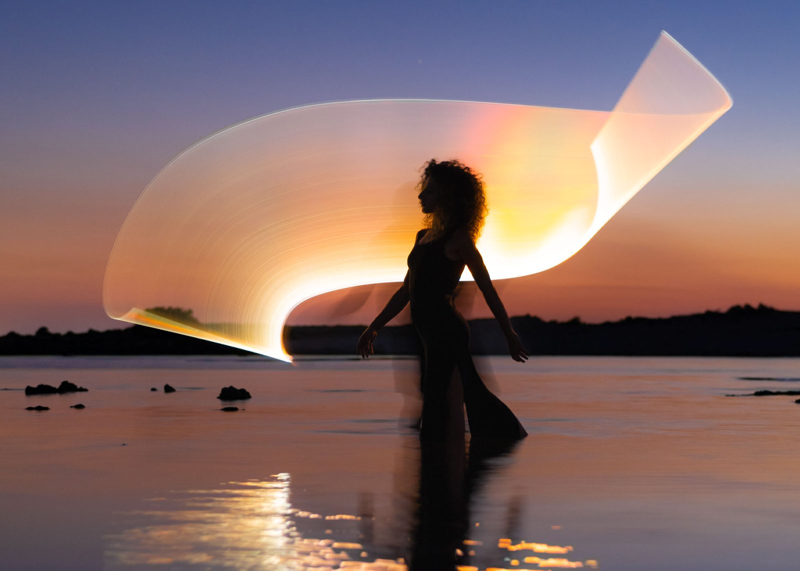 light painting composition