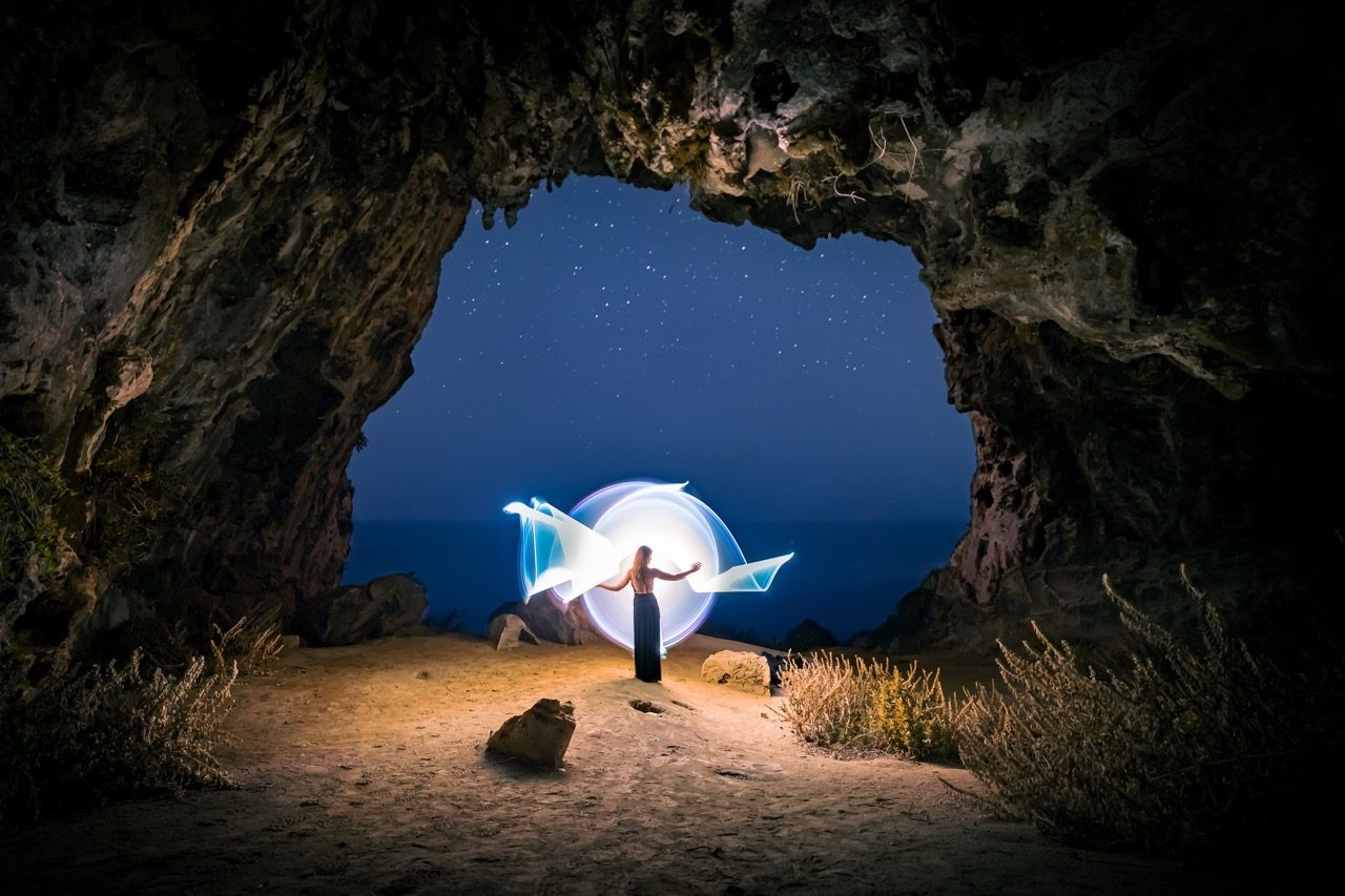 Light-painting and long exposure photography by Andrea Riezzo (2019) - light painting sublument 7417