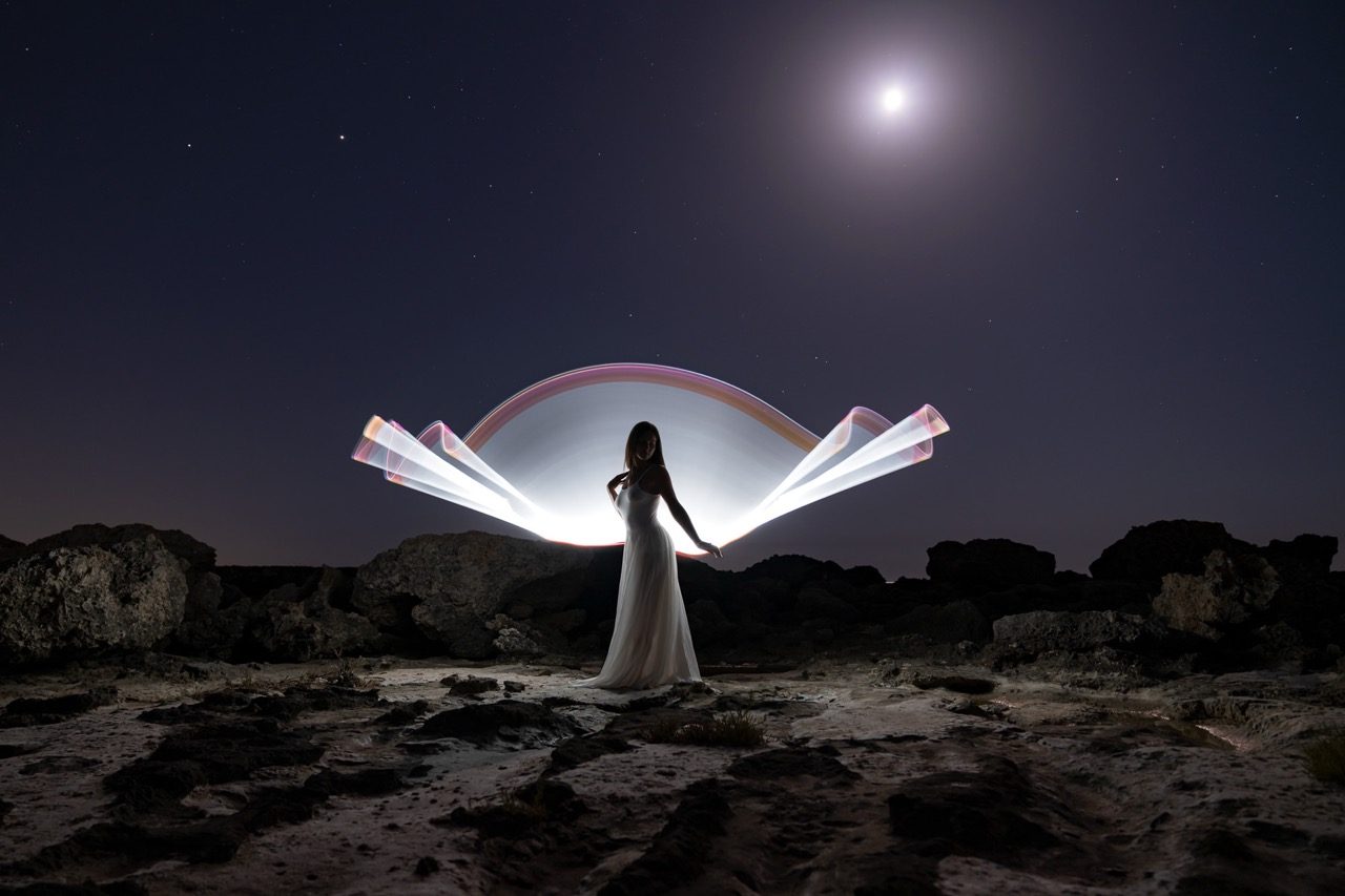 Light-painting and long exposure photography by Andrea Riezzo (2020) - light painting sublument 3179
