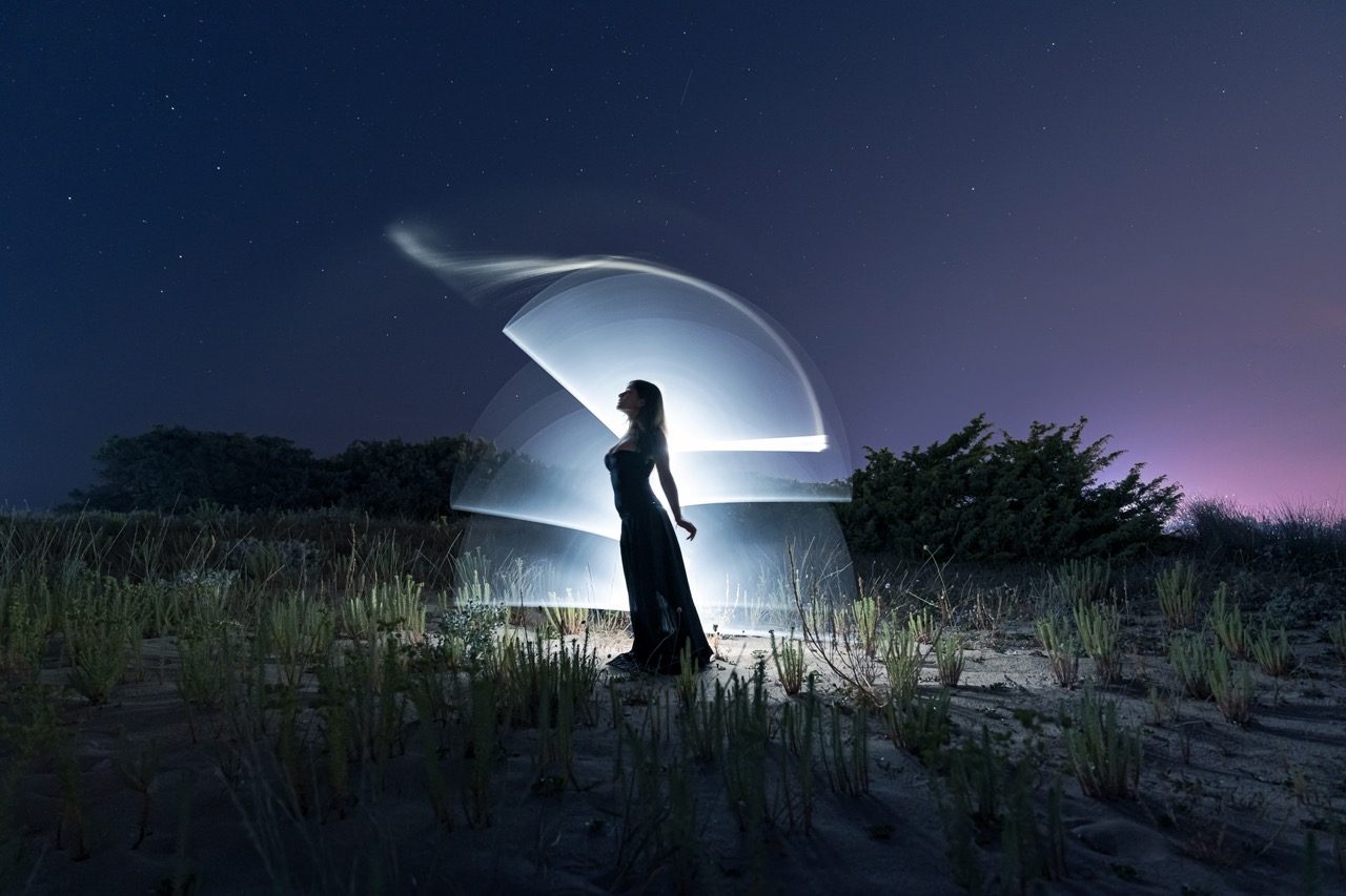 Light-painting and long exposure photography by Andrea Riezzo (2021) - light painting sublument 7155