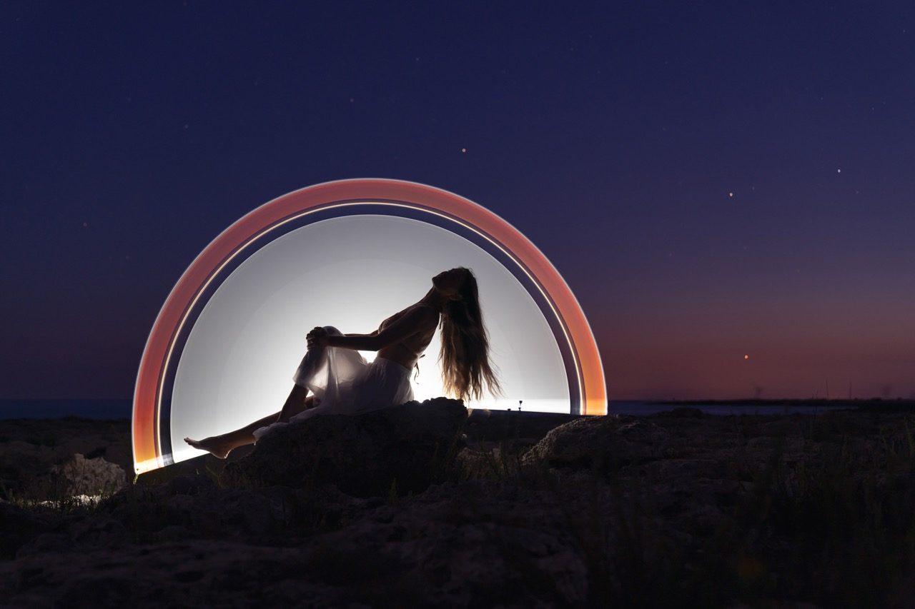 Light-painting and long exposure photography by Andrea Riezzo (2021) - light painting sublument 7838