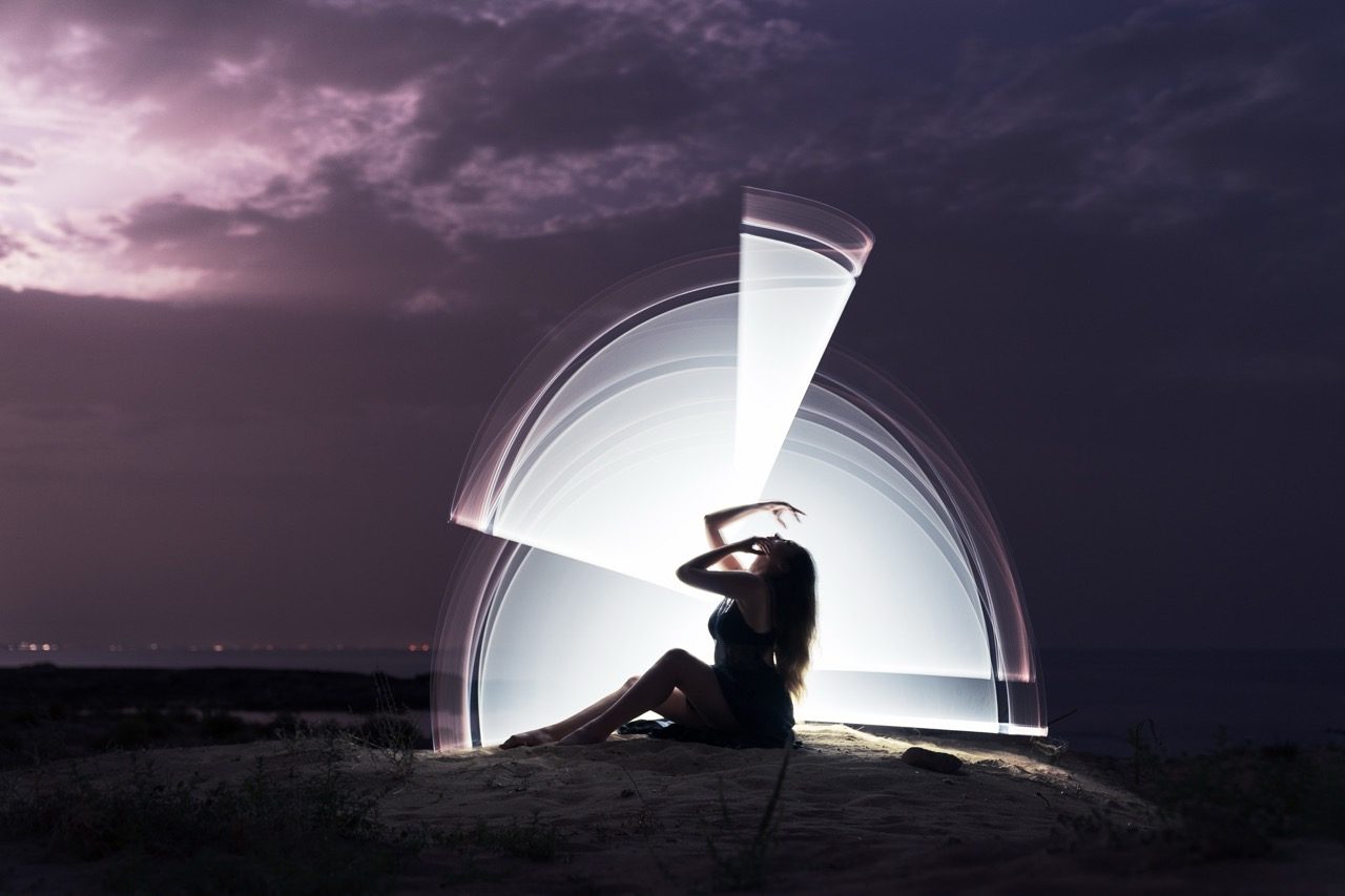 Light-painting and long exposure photography by Andrea Riezzo (2021) - light painting sublument 8070