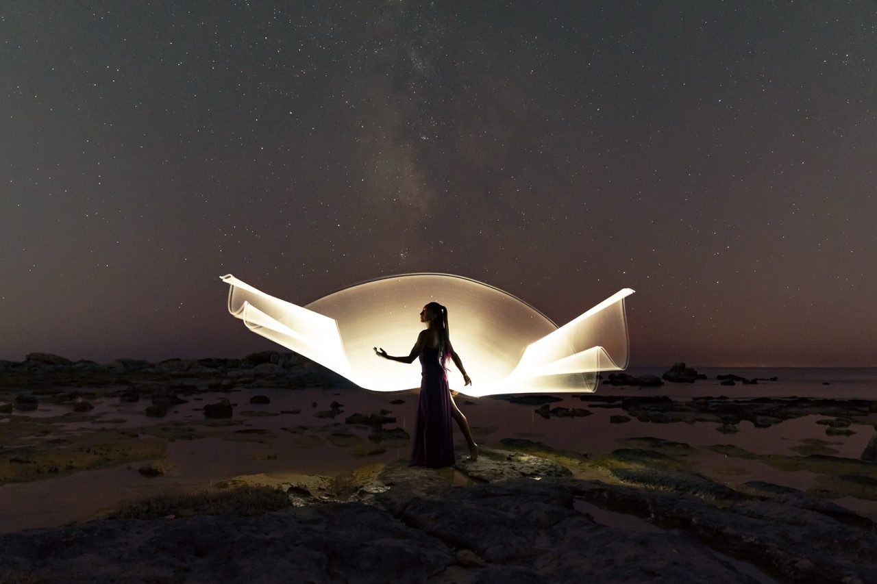 Light-painting and long exposure photography by Andrea Riezzo (2021) - light painting sublument 8119