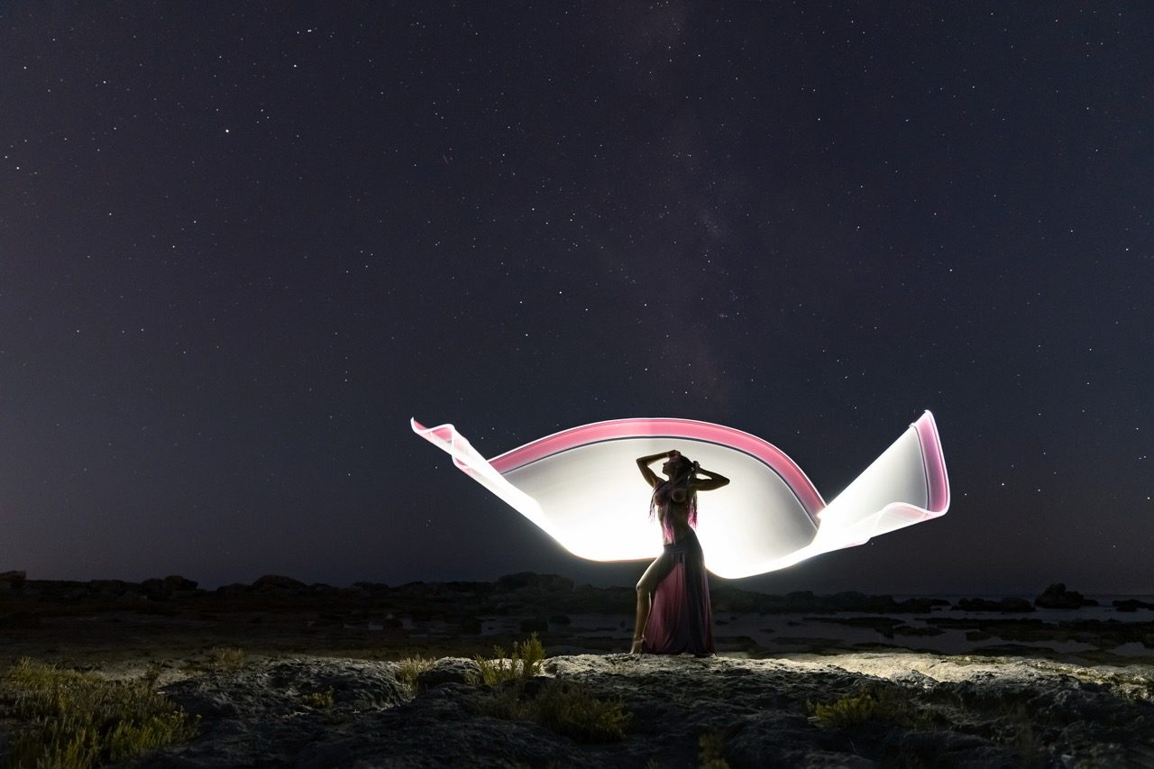 Light-painting and long exposure photography by Andrea Riezzo (2021) - light painting sublument 8138