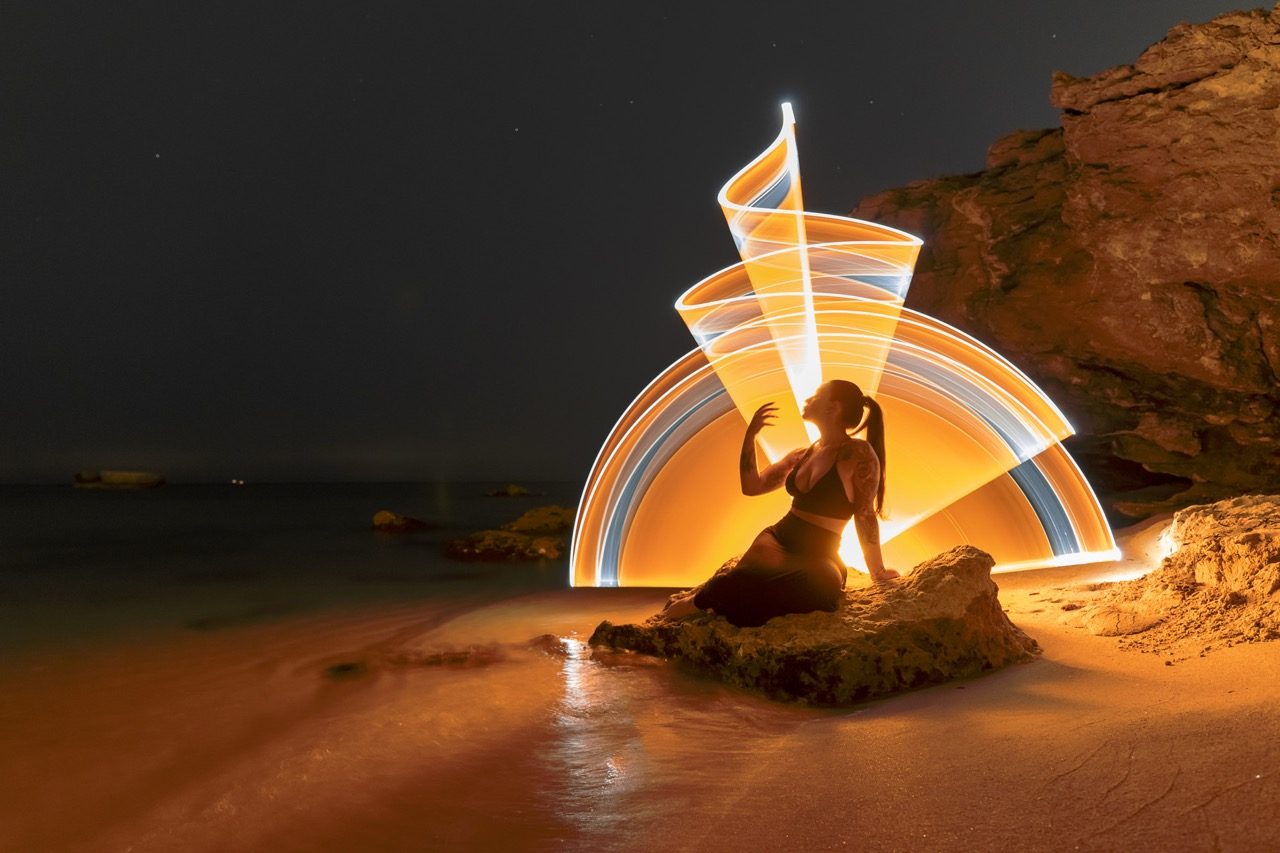 Light-painting and long exposure photography by Andrea Riezzo (2021) - light painting sublument 8748
