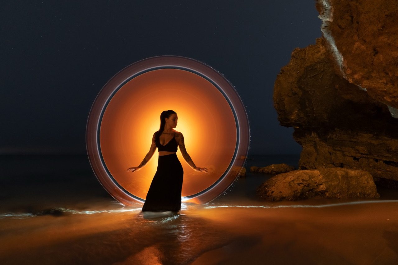 Light-painting and long exposure photography by Andrea Riezzo (2021) - light painting sublument 8757