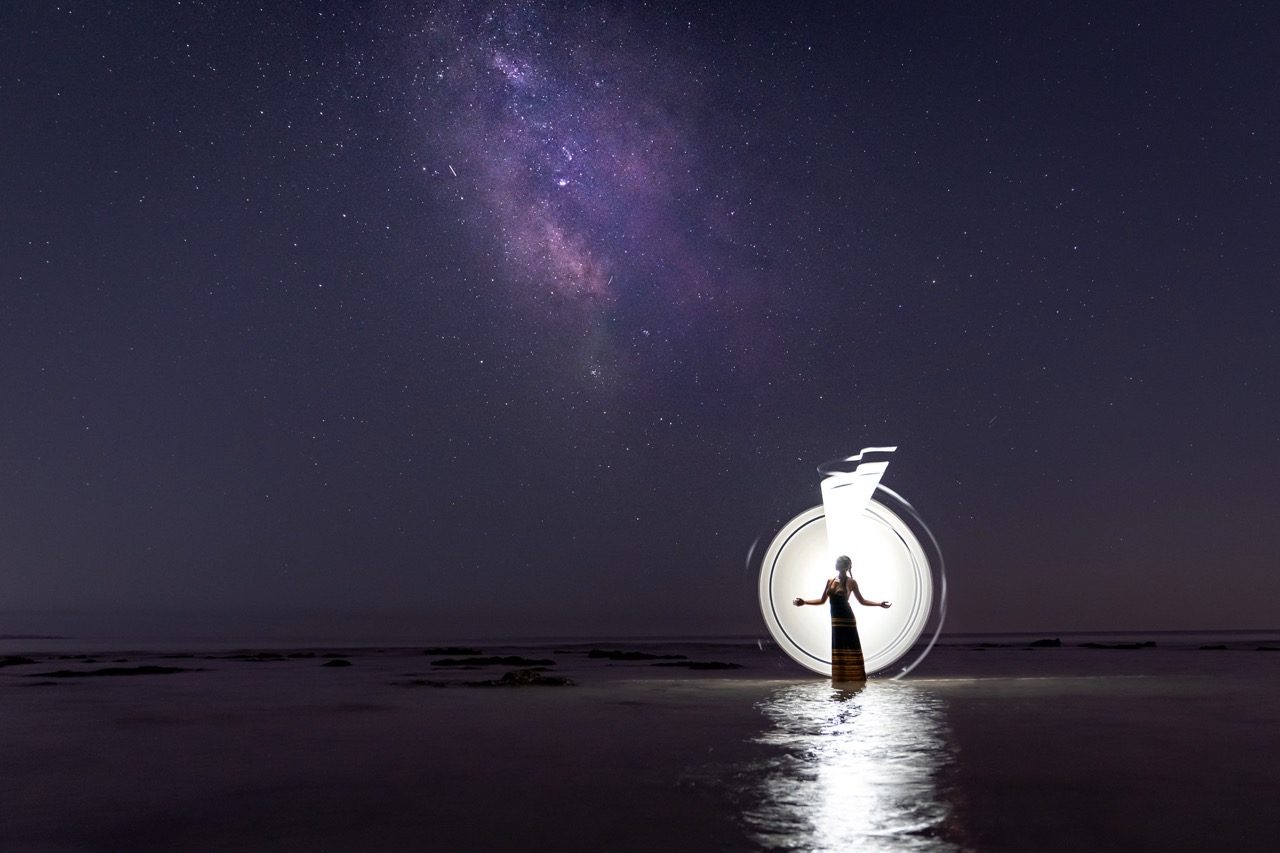 Light-painting and long exposure photography by Andrea Riezzo (2021) - light painting sublument 9455