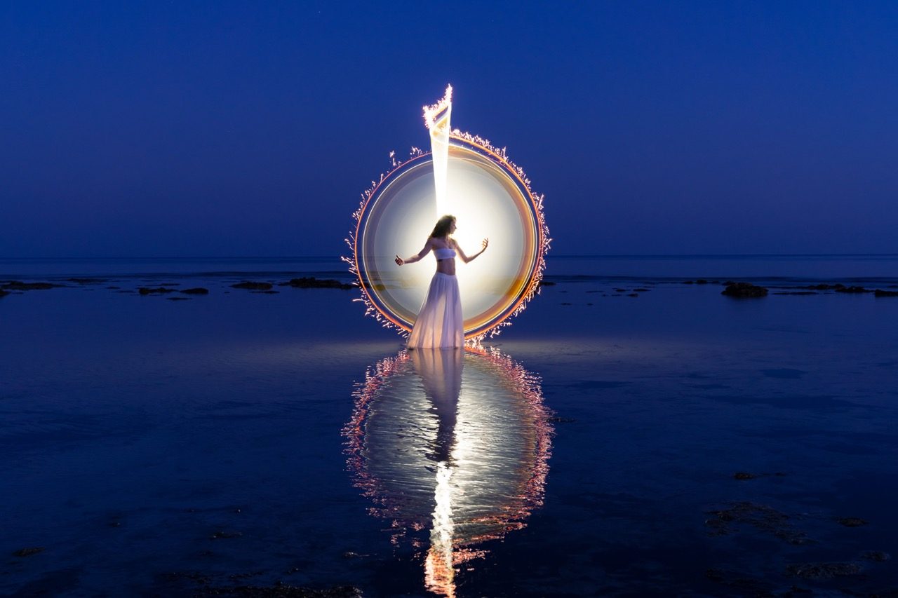Light-painting and long exposure photography by Andrea Riezzo (2022) - light painting sublument 0058