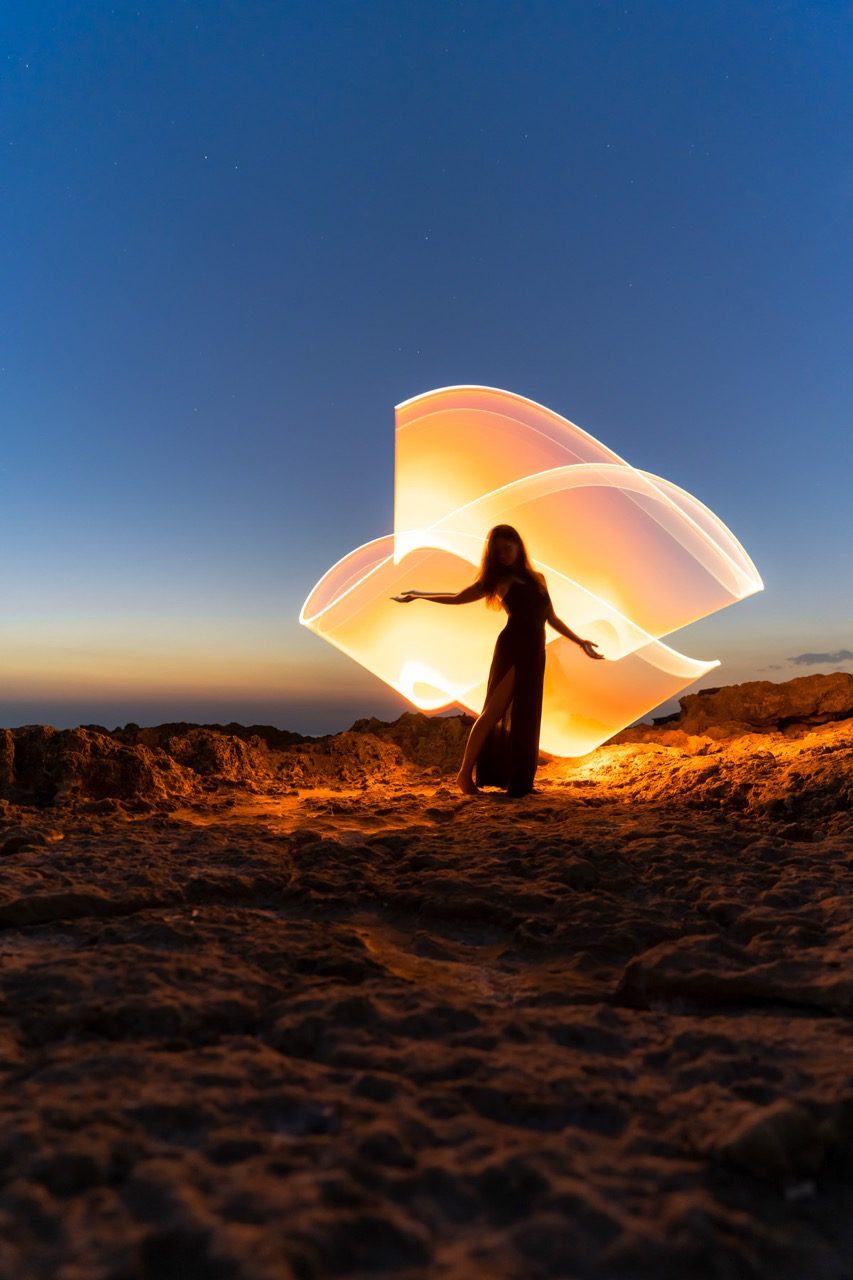 Light-painting and long exposure photography by Andrea Riezzo (2022) - light painting sublument 0844