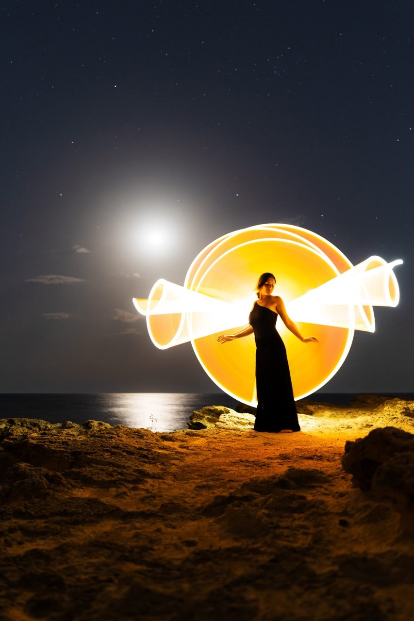 Light-painting and long exposure photography by Andrea Riezzo (2022) - light painting sublument 0940