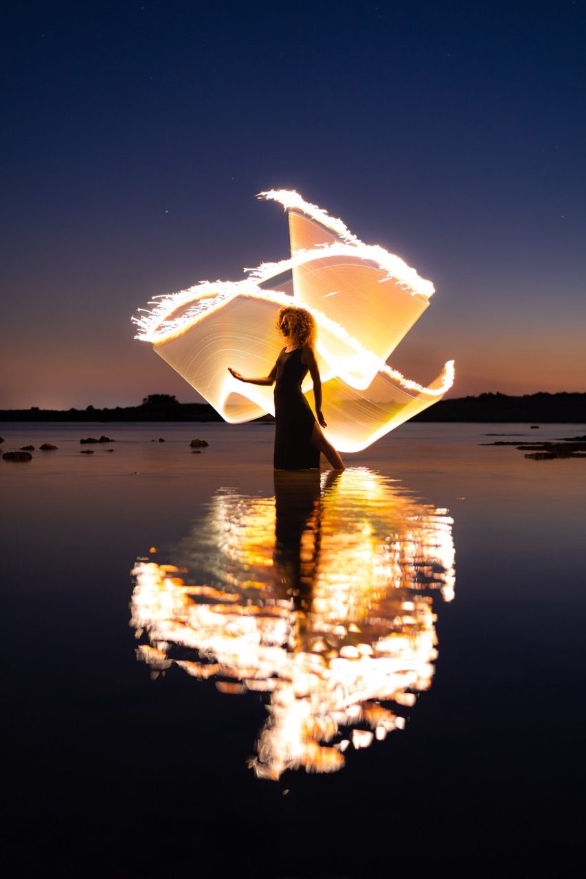 Light-painting and long exposure photography by Andrea Riezzo (2022) - light painting sublument 01624