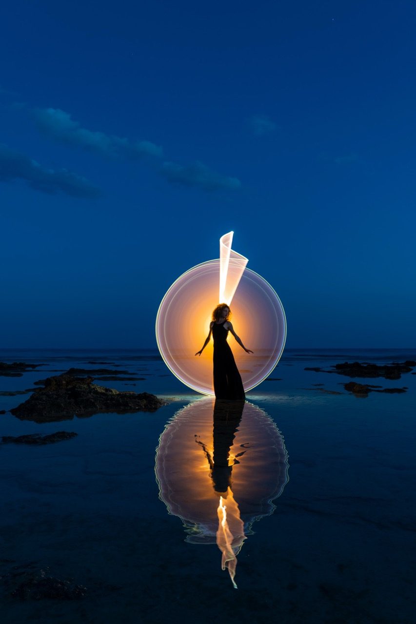 Light-painting and long exposure photography by Andrea Riezzo (2022) - light painting sublument 0365