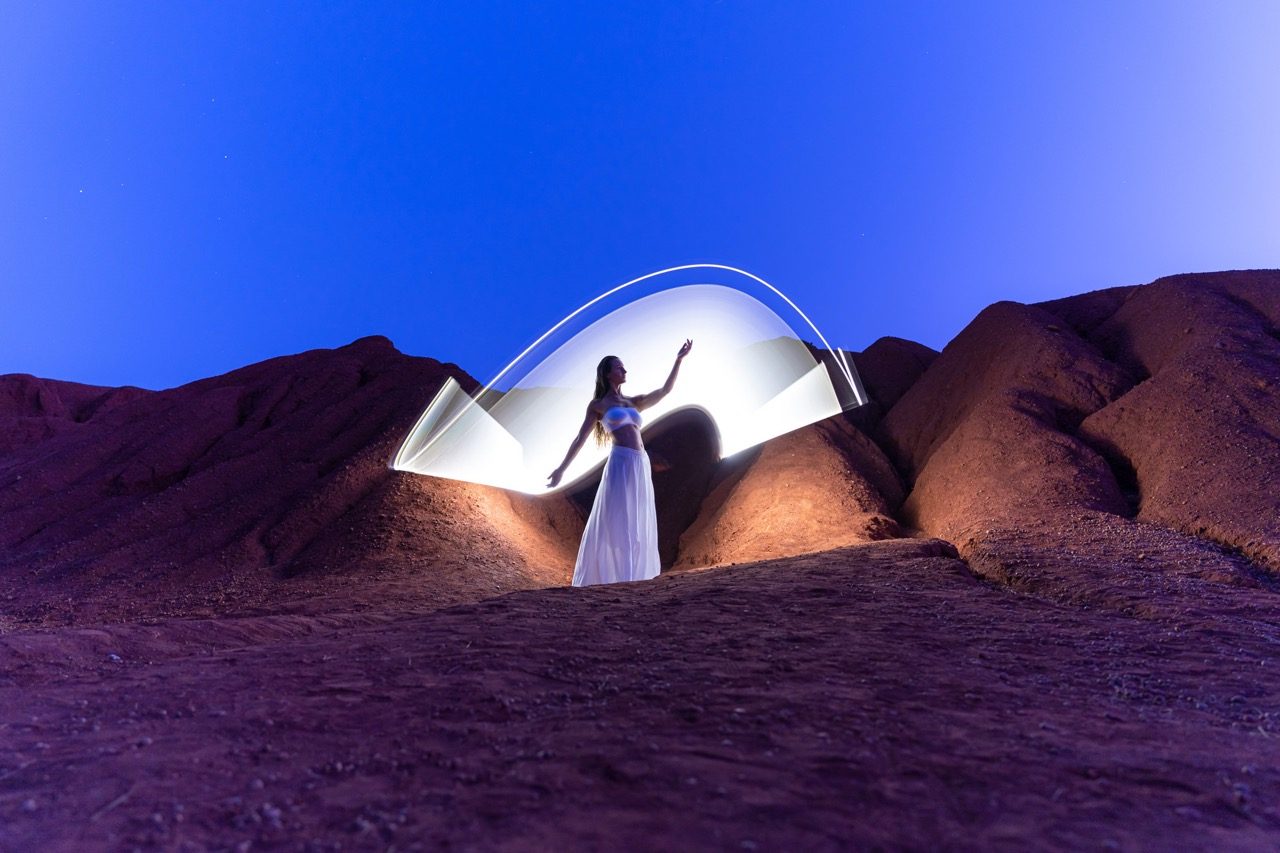 Light-painting and long exposure photography by Andrea Riezzo (2022) - light painting sublument 1694