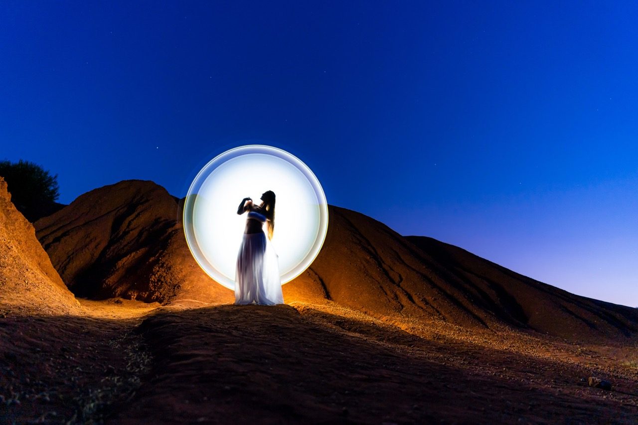 Light-painting and long exposure photography by Andrea Riezzo (2022) - light painting sublument 1727