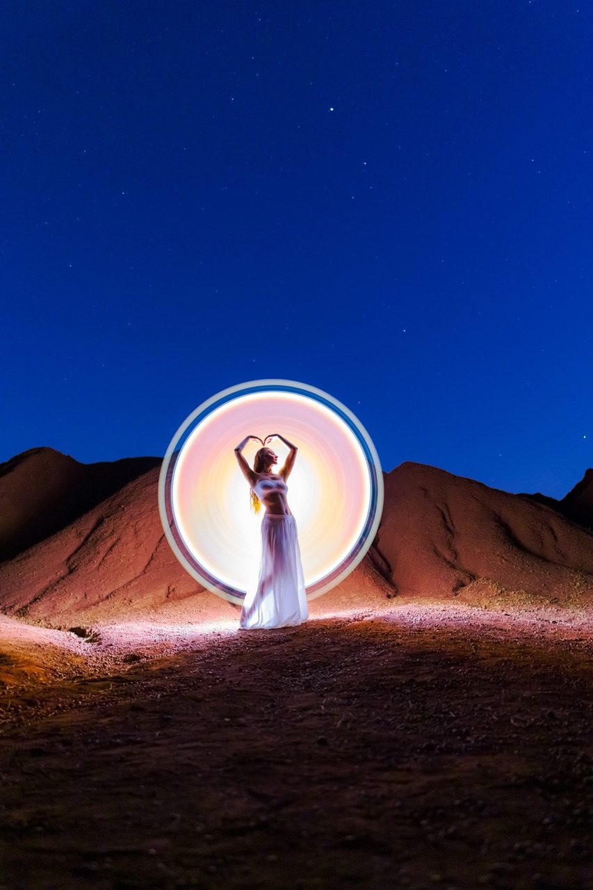 Light-painting and long exposure photography by Andrea Riezzo (2022) - light painting sublument 1765