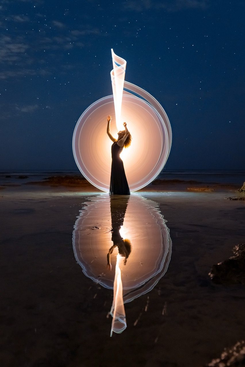 Light-painting and long exposure photography by Andrea Riezzo (2022) - light painting sublument 0426