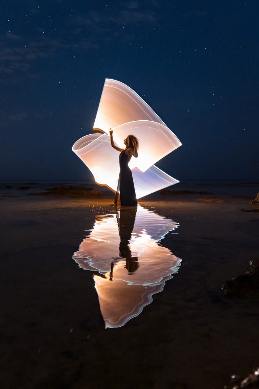 Light-painting and long exposure photography by Andrea Riezzo (2022) - light painting sublument 0428