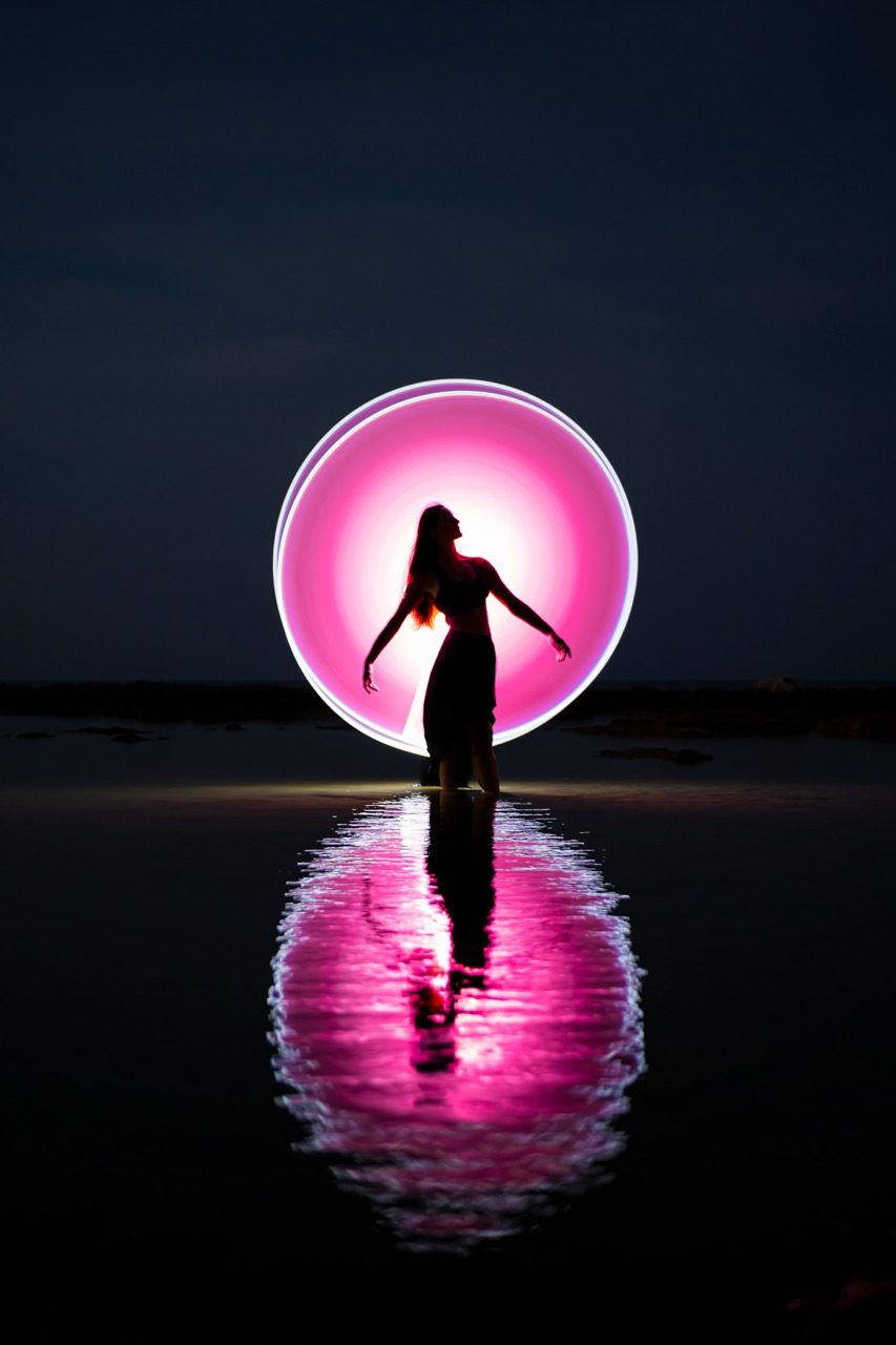 Light-painting and long exposure photography by Andrea Riezzo (2022) - light painting sublument 2428