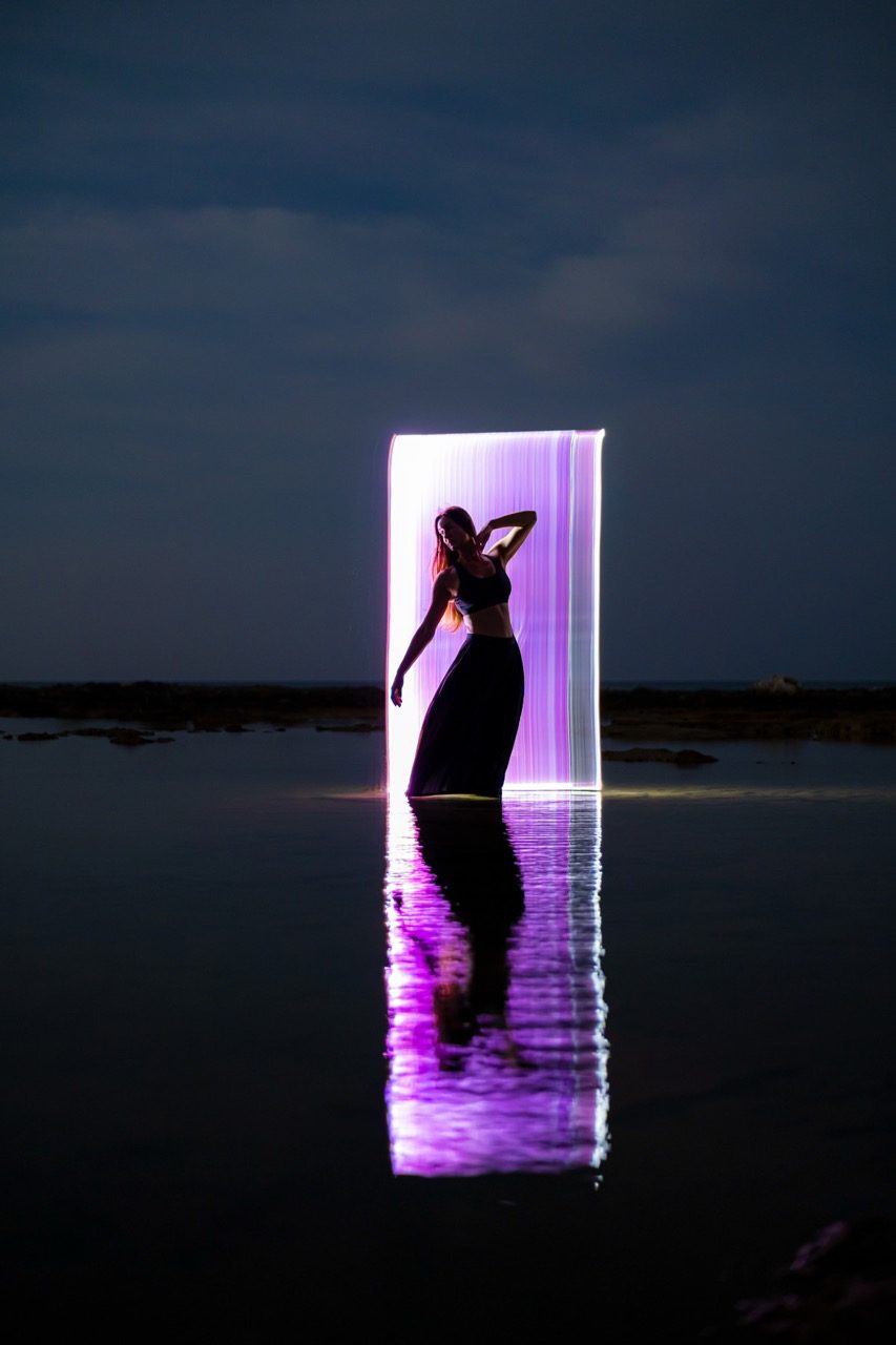 Light-painting and long exposure photography by Andrea Riezzo (2022) - light painting sublument 2575