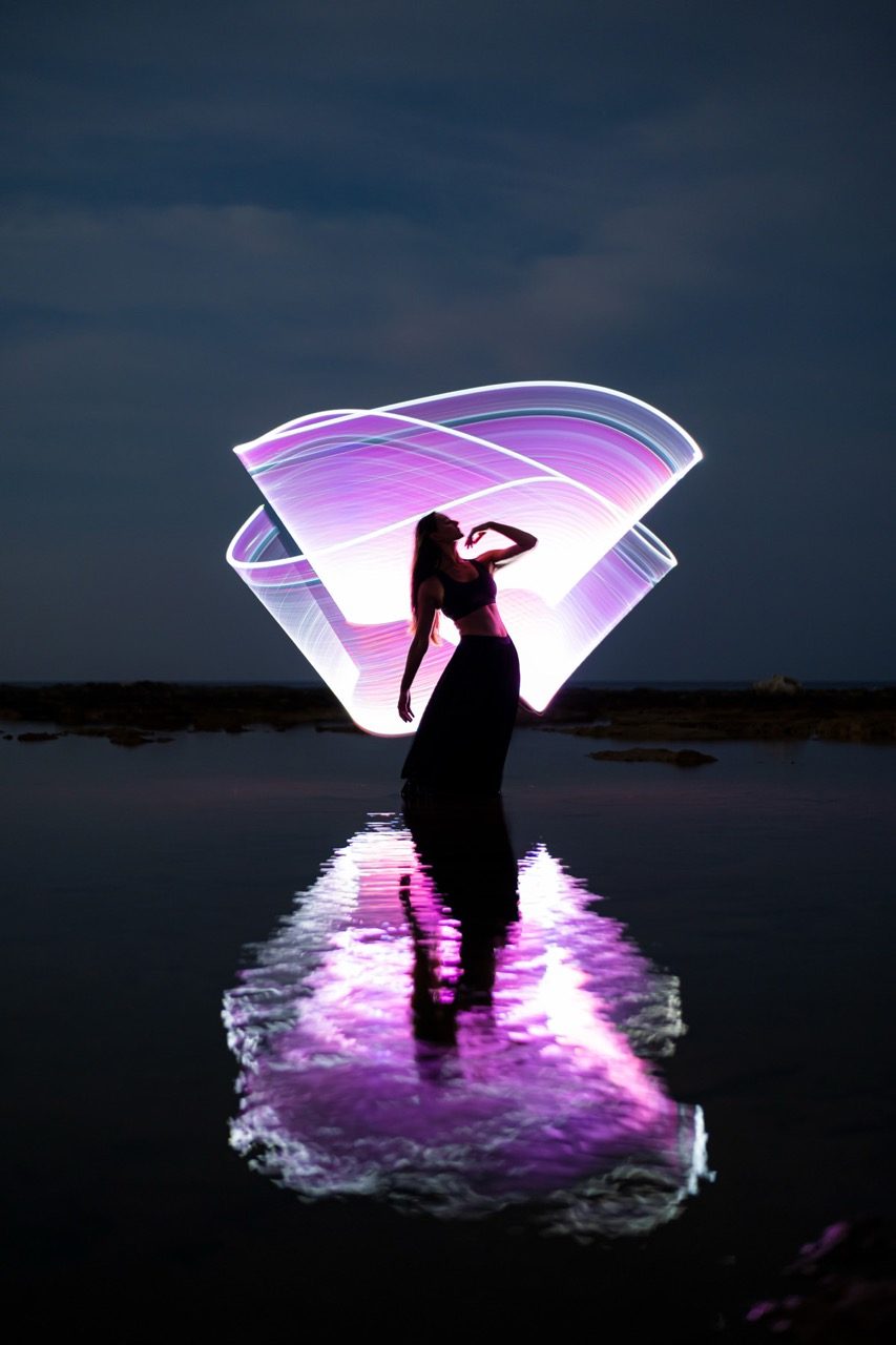 Light-painting and long exposure photography by Andrea Riezzo (2022) - light painting sublument 2602