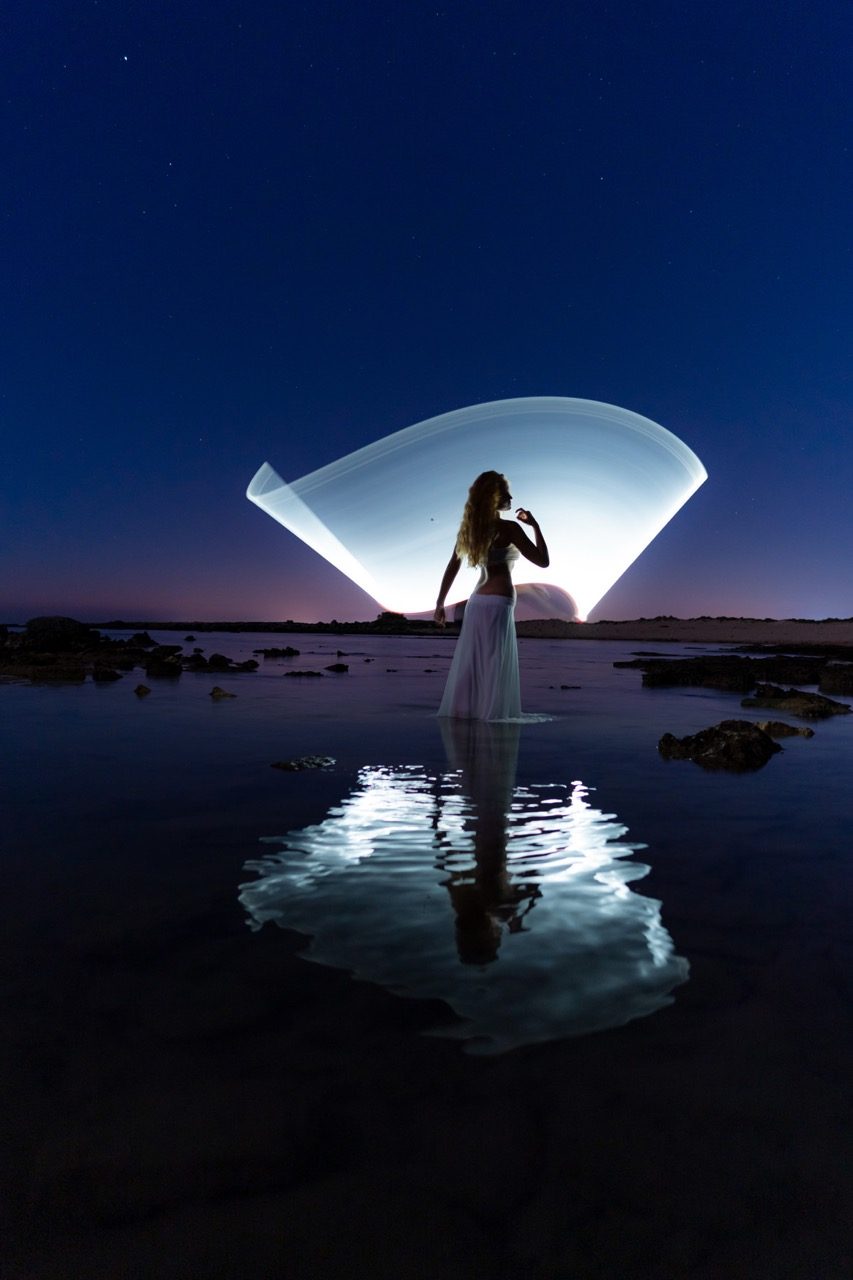 Light-painting and long exposure photography by Andrea Riezzo (2022) - light painting sublument 3534