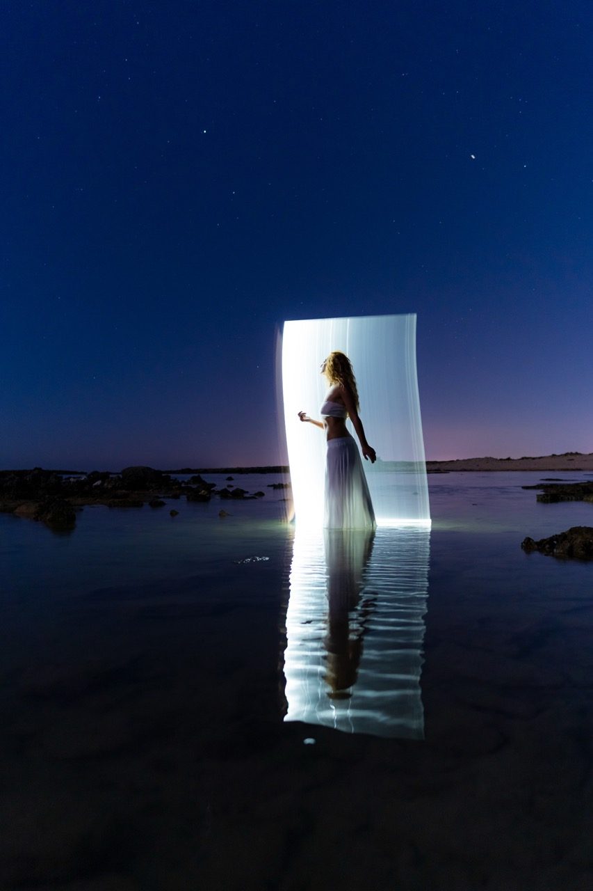 Light-painting and long exposure photography by Andrea Riezzo (2022) - light painting sublument 3554