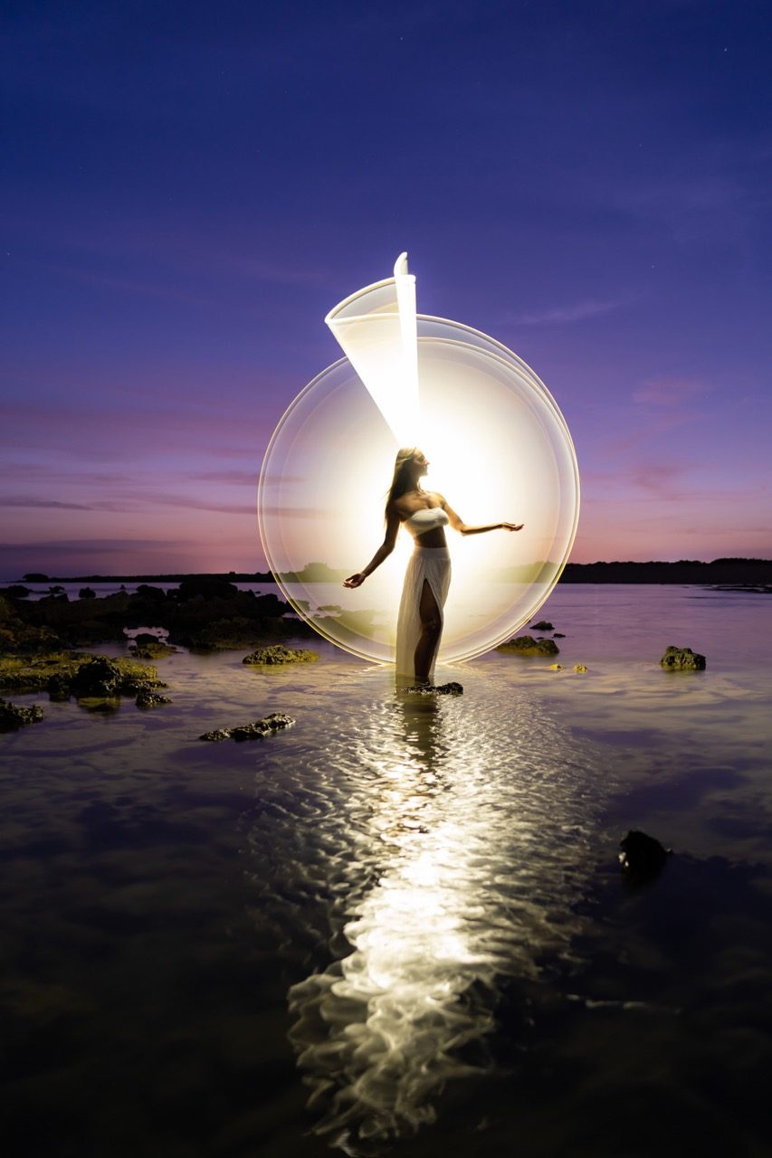 Light-painting and long exposure photography by Andrea Riezzo (2022) - light painting sublument 3041