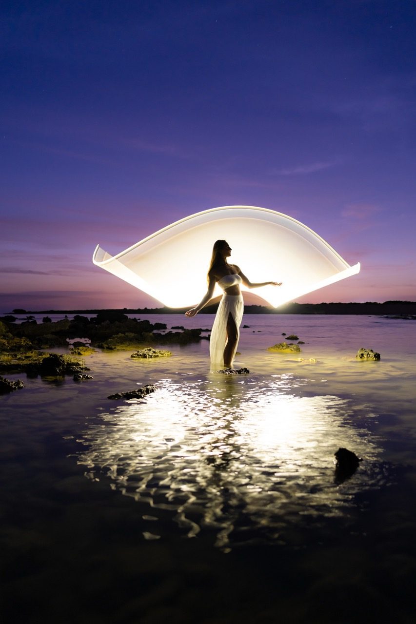 Light-painting and long exposure photography by Andrea Riezzo (2022) - light painting sublument 3042