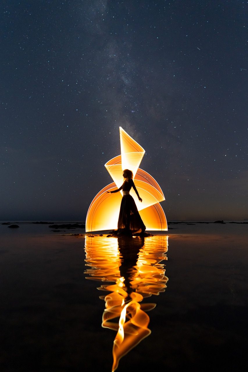 Light-painting and long exposure photography by Andrea Riezzo (2022) - light painting sublument 3767