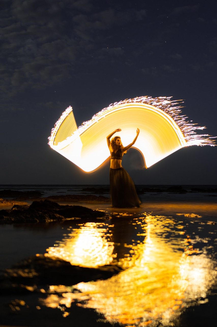 Light-painting and long exposure photography by Andrea Riezzo (2022) - light painting sublument 3674