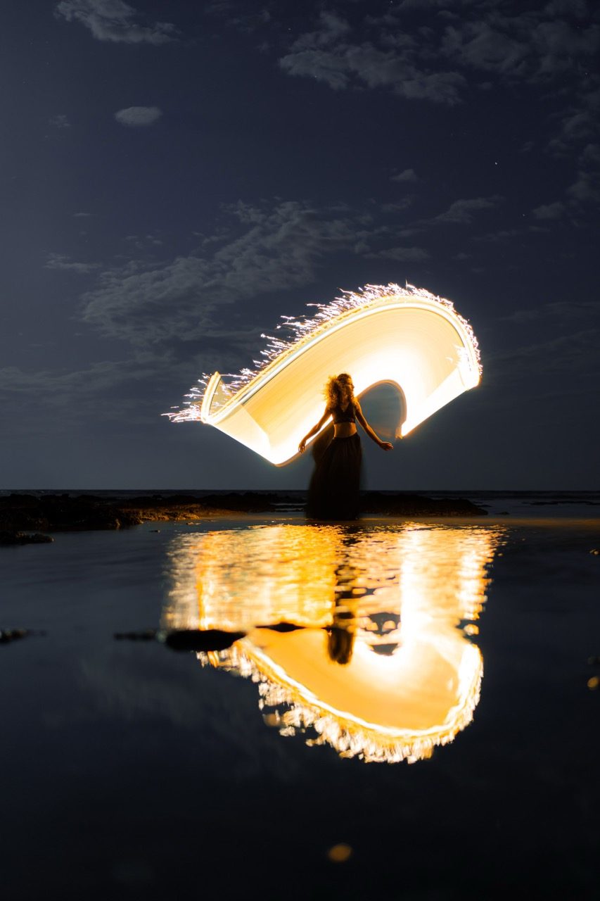 Light-painting and long exposure photography by Andrea Riezzo (2022) - light painting sublument 3685