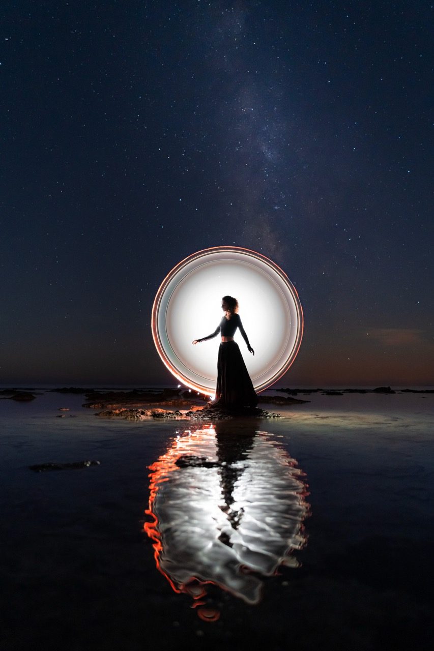 Light-painting and long exposure photography by Andrea Riezzo (2022) - light painting sublument 3794