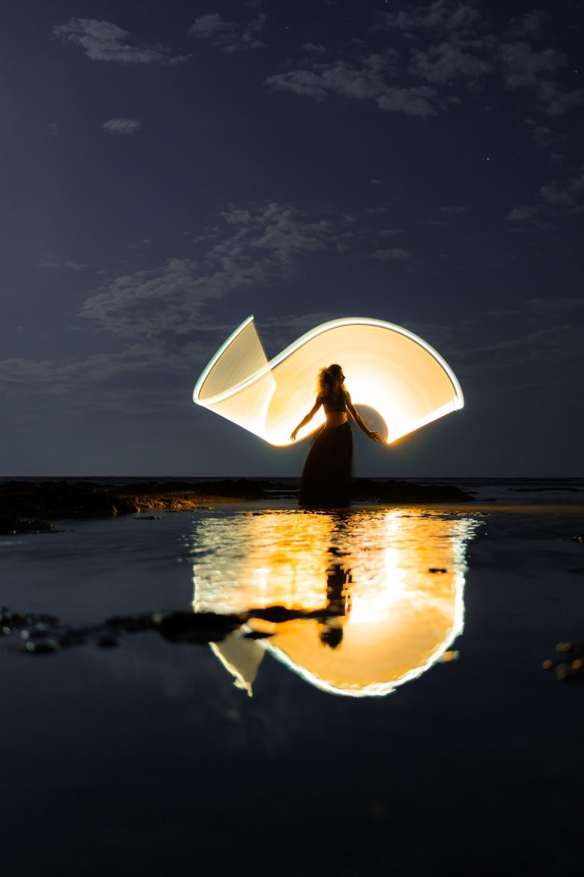 Light-painting and long exposure photography by Andrea Riezzo (2022) - light painting sublument 3695