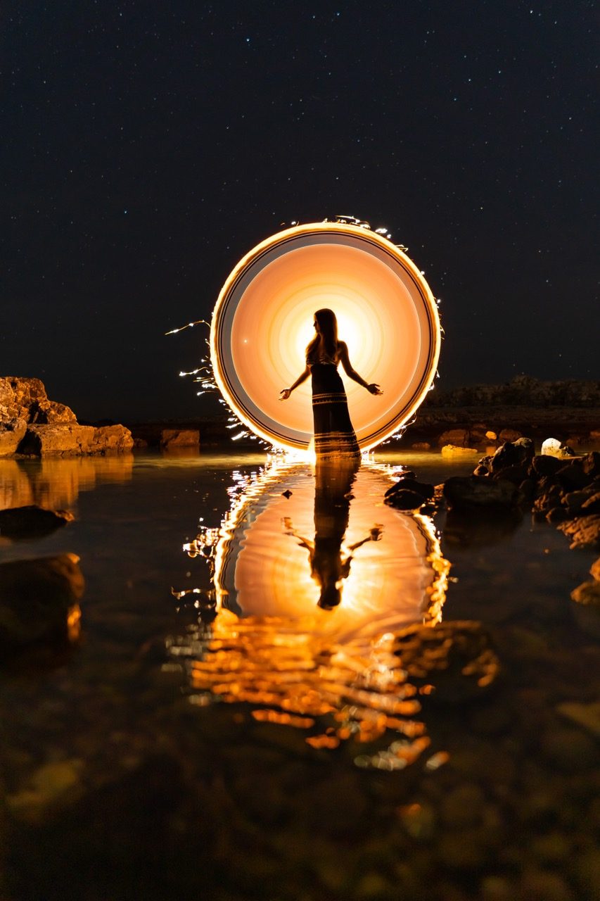 Light-painting and long exposure photography by Andrea Riezzo (2022) - light painting sublument 3849