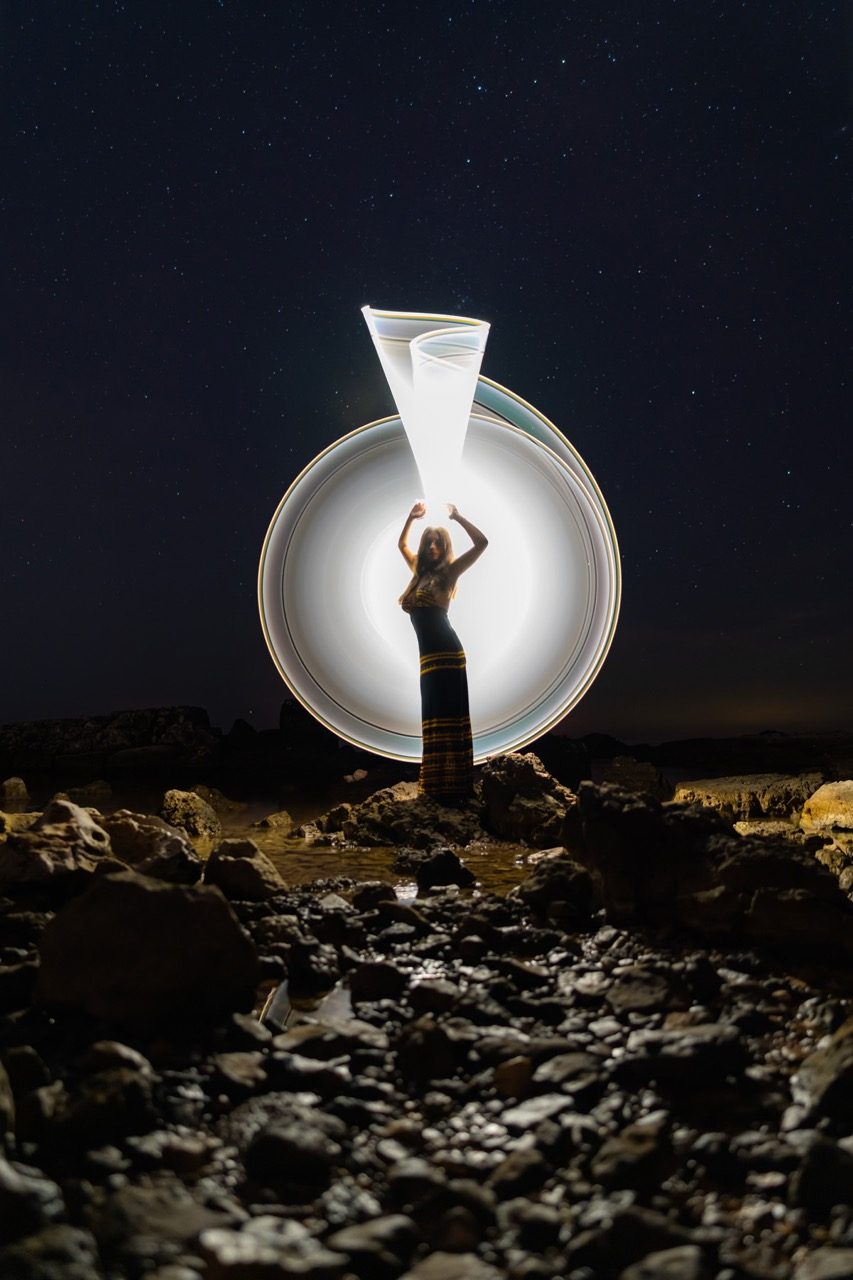 Light-painting and long exposure photography by Andrea Riezzo (2022) - light painting sublument 3898