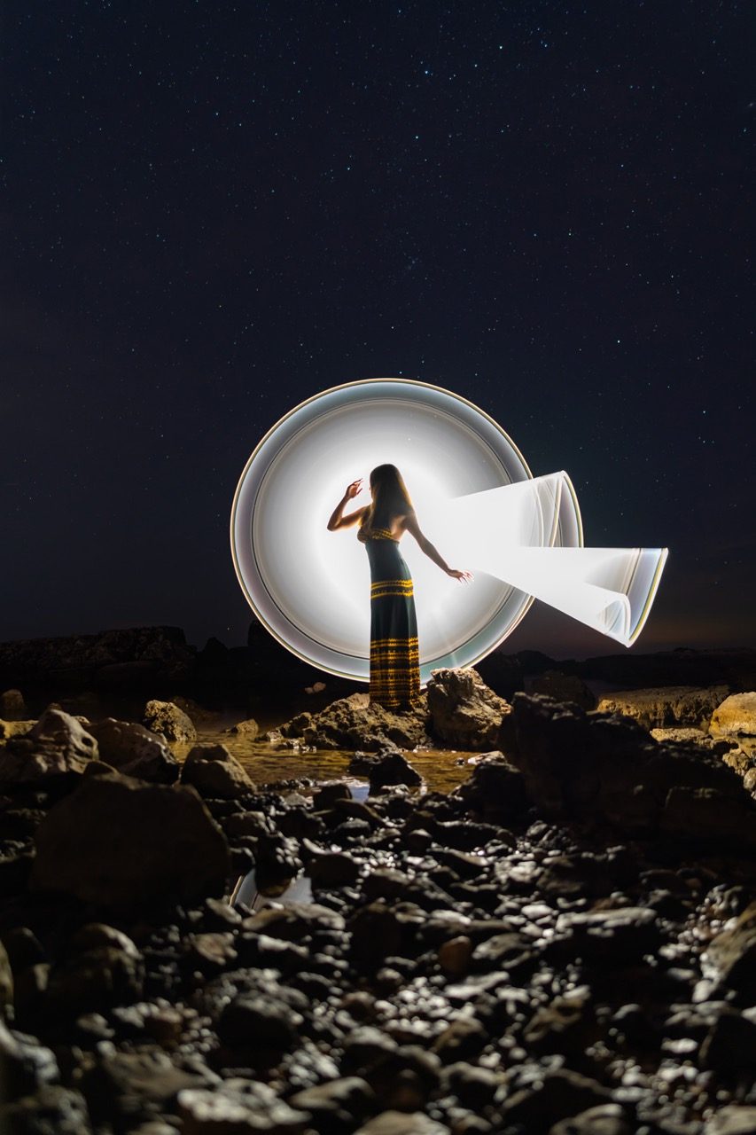 Light-painting and long exposure photography by Andrea Riezzo (2022) - light painting sublument 3907