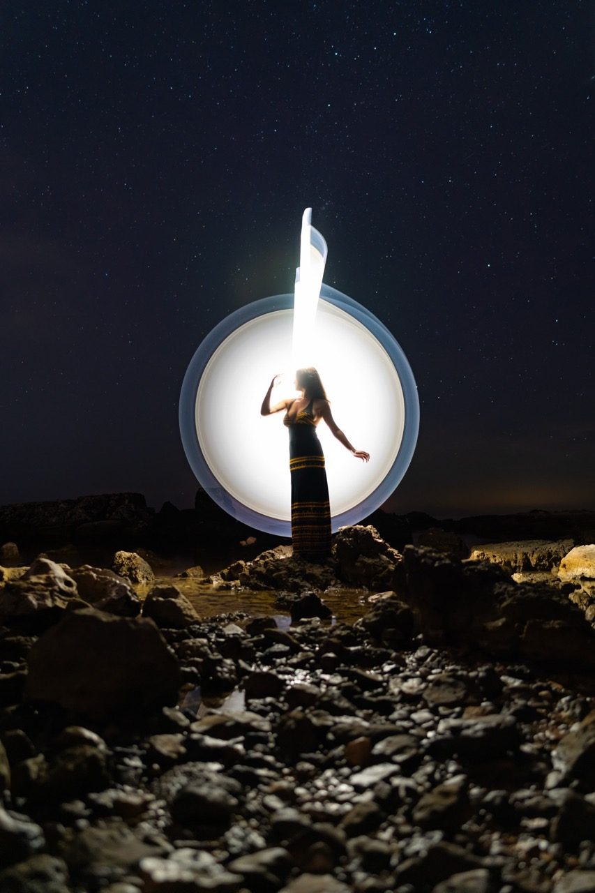 Light-painting and long exposure photography by Andrea Riezzo (2022) - light painting sublument 3911