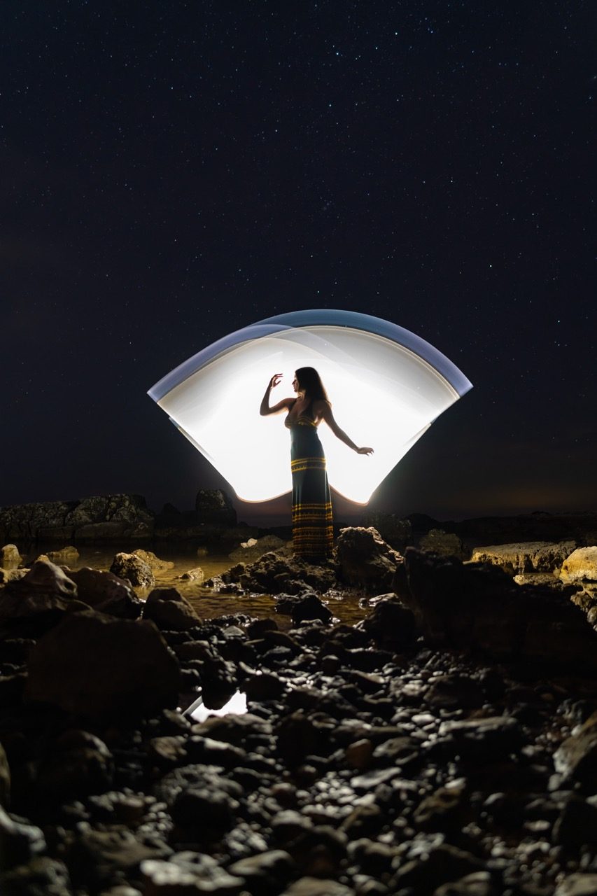 Light-painting and long exposure photography by Andrea Riezzo (2022) - light painting sublument 3912