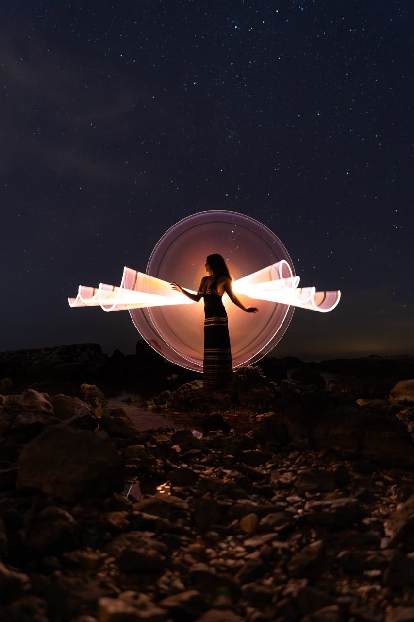 Light-painting and long exposure photography by Andrea Riezzo (2022) - light painting sublument 3934