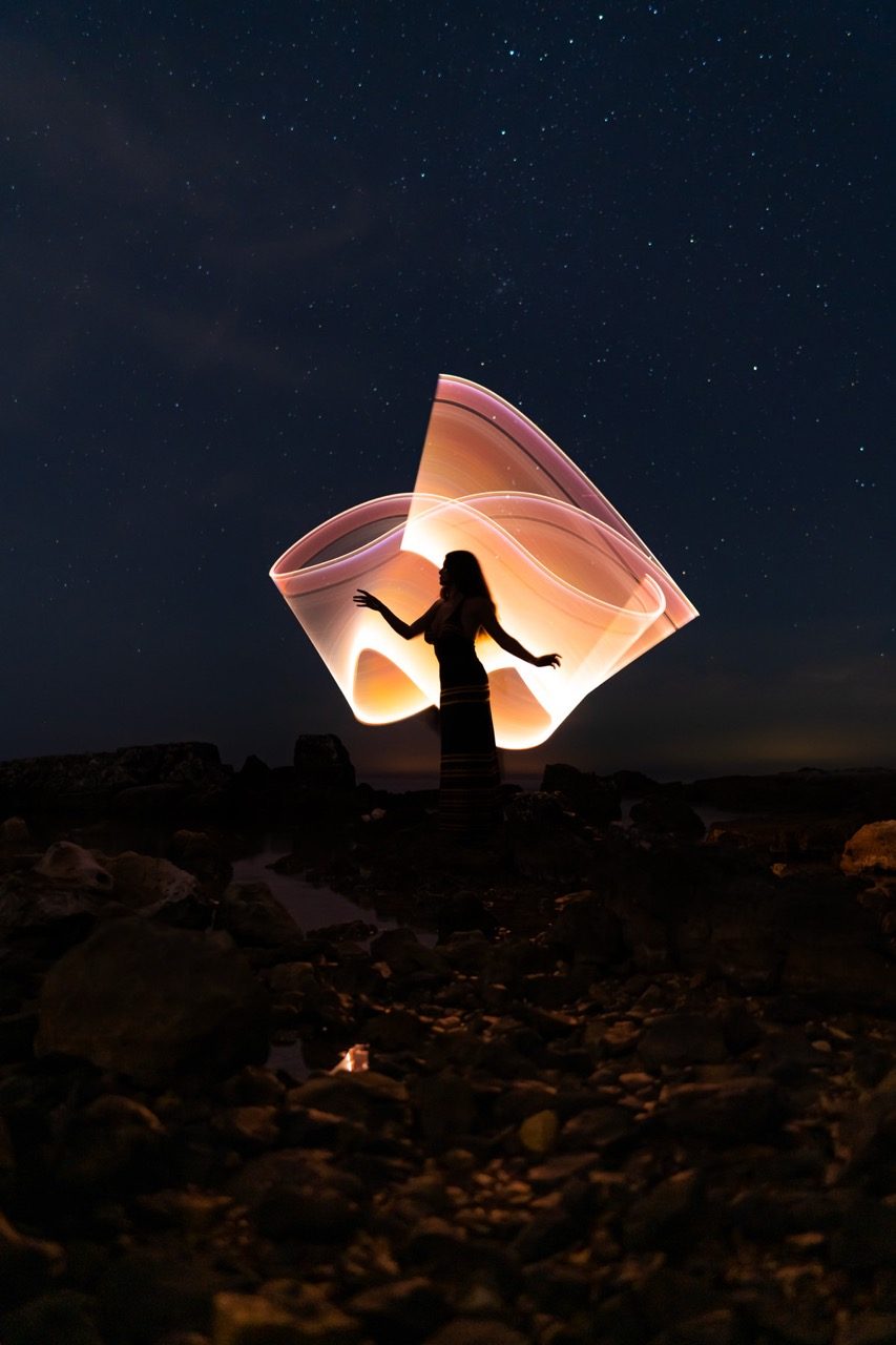Light-painting and long exposure photography by Andrea Riezzo (2022) - light painting sublument 3944