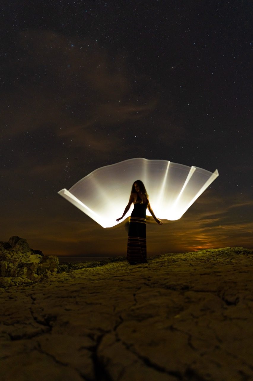 Light-painting and long exposure photography by Andrea Riezzo (2022) - light painting sublument 3956