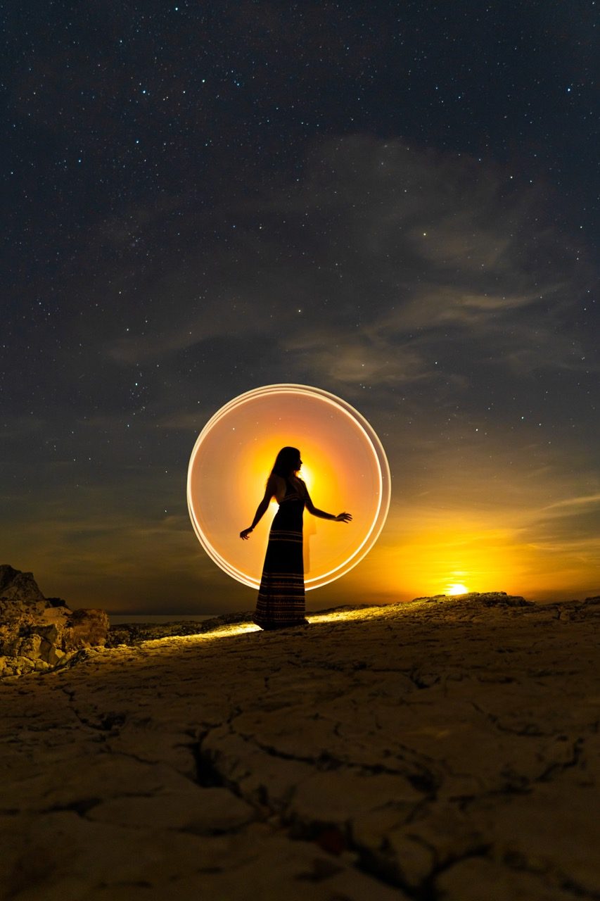 Light-painting and long exposure photography by Andrea Riezzo (2022) - light painting sublument 3974
