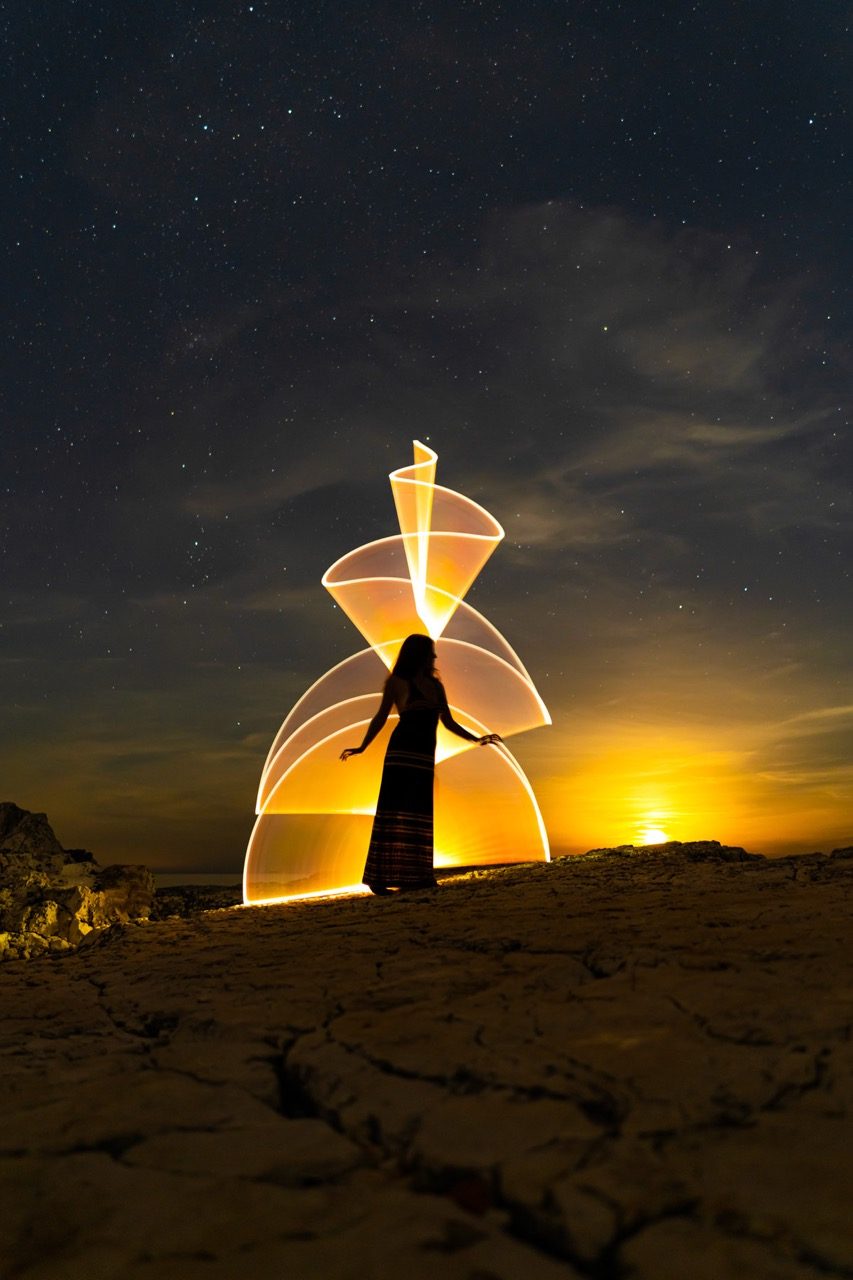Light-painting and long exposure photography by Andrea Riezzo (2022) - light painting sublument 3979