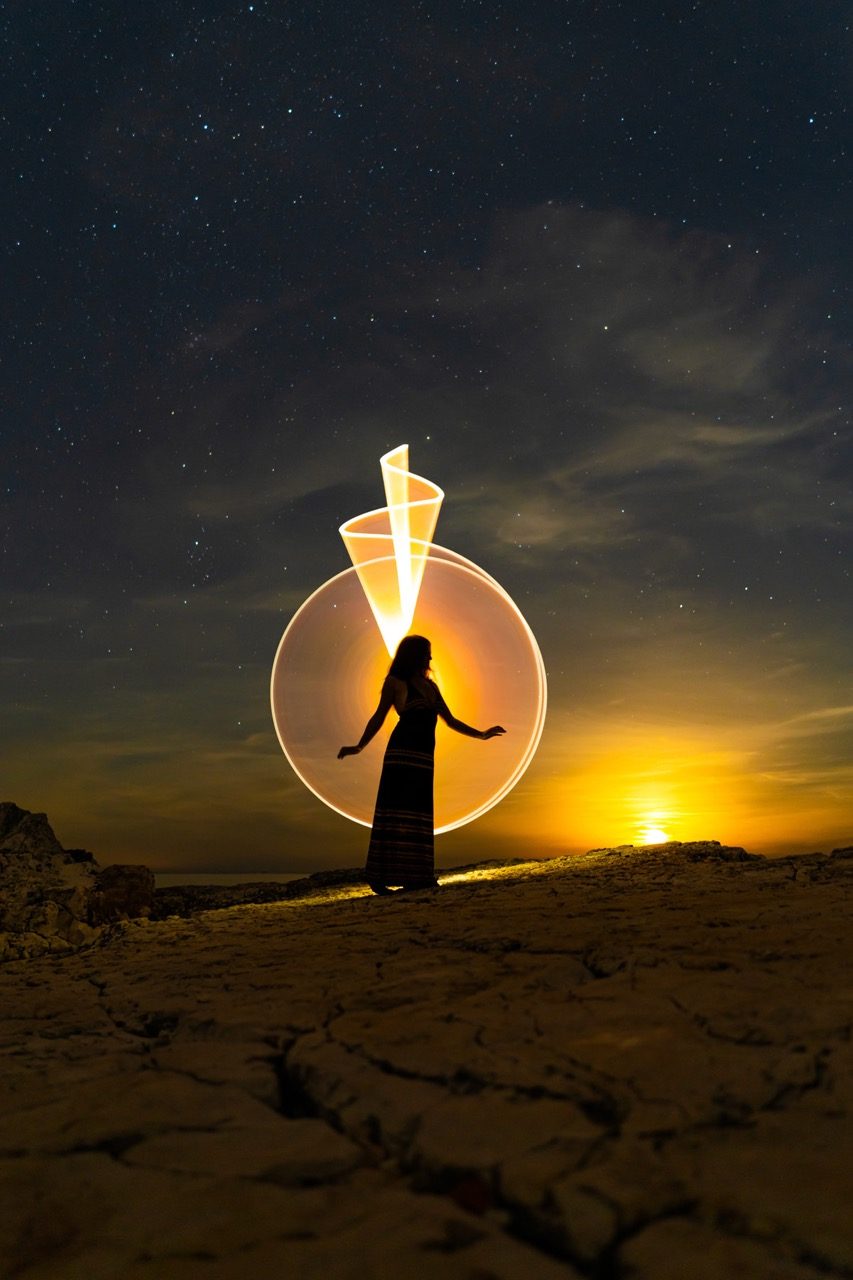 Light-painting and long exposure photography by Andrea Riezzo (2022) - light painting sublument 3980
