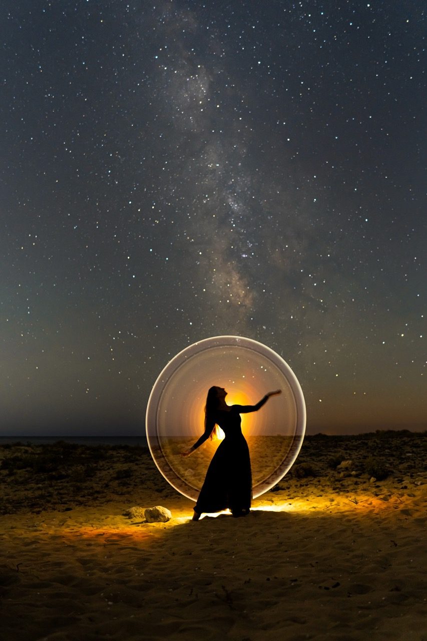 Light-painting and long exposure photography by Andrea Riezzo (2022) - light painting sublument 4244