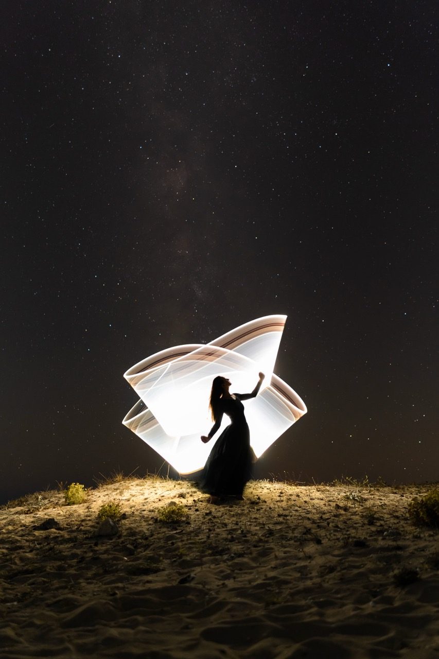 Light-painting and long exposure photography by Andrea Riezzo (2022) - light painting sublument 4264