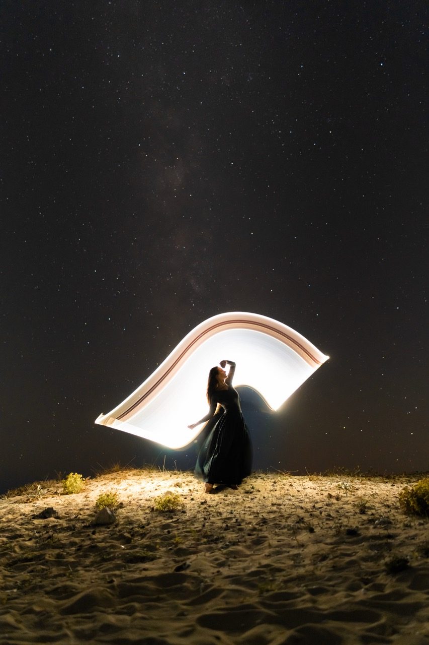 Light-painting and long exposure photography by Andrea Riezzo (2022) - light painting sublument 4269