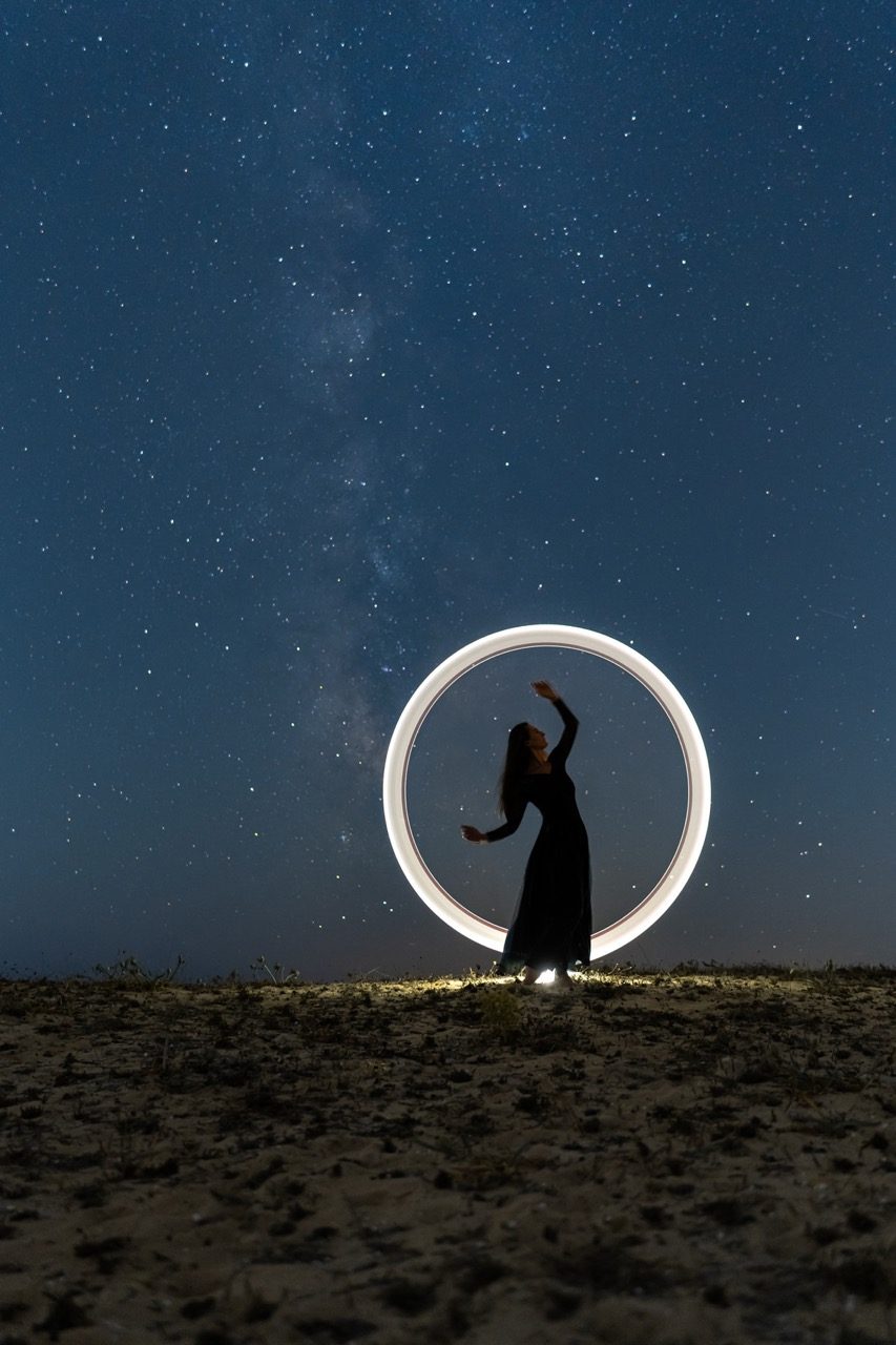 Light-painting and long exposure photography by Andrea Riezzo (2022) - light painting sublument 4276
