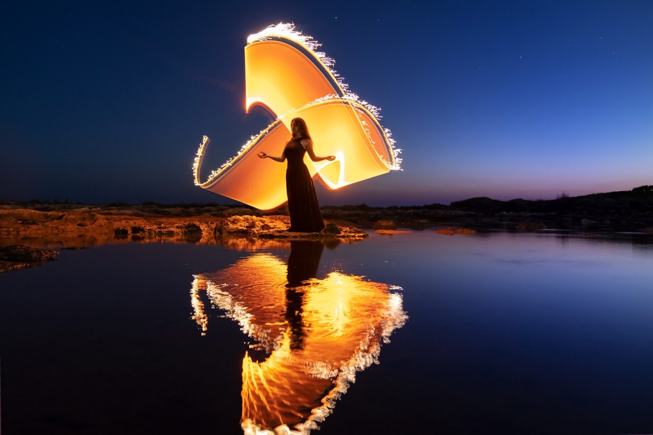 Light-painting and long exposure photography by Andrea Riezzo (2022) - light painting sublument 9638