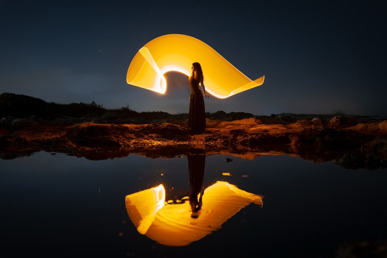 Light-painting and long exposure photography by Andrea Riezzo (2022) - light painting sublument 9698